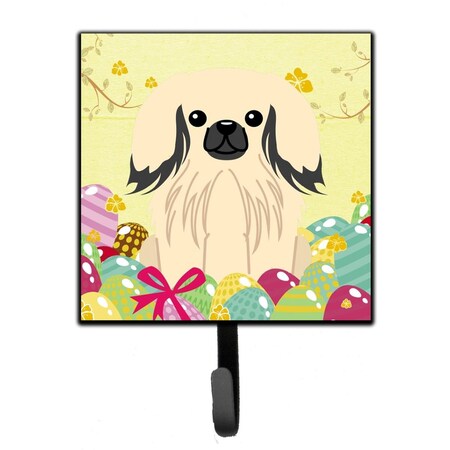 Jensendistributionservices Easter Eggs Pekingnese Cream Leash or Key Holder MI1713247